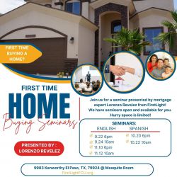 First Time Home Buying Seminars