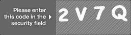 captcha code for visual authentication  number 2 letter V number 7 letter Q