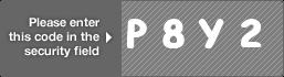 captcha code for visual authentication  letter P number 8 letter Y number 2