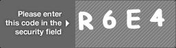 captcha code for visual authentication  letter R number 6 letter E number 4