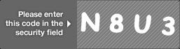 captcha code for visual authentication  letter N number 8 letter U number 3